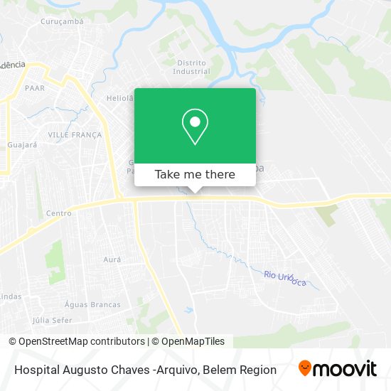 Hospital Augusto Chaves -Arquivo map