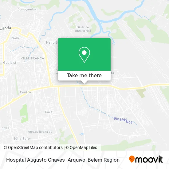 Hospital Augusto Chaves -Arquivo map