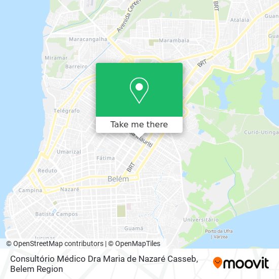 Consultório Médico Dra Maria de Nazaré Casseb map