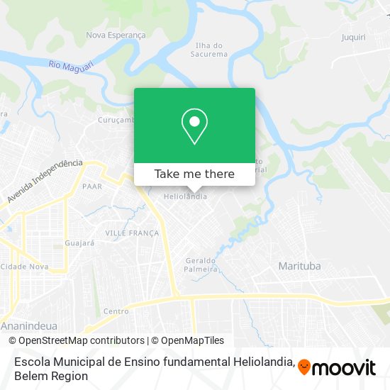 Escola Municipal de Ensino fundamental Heliolandia map