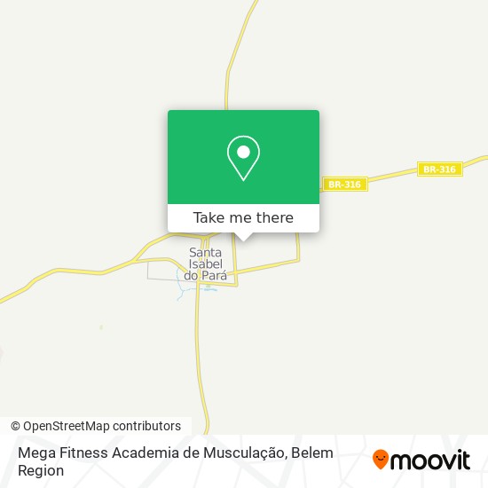 Mega Fitness Academia de Musculação map