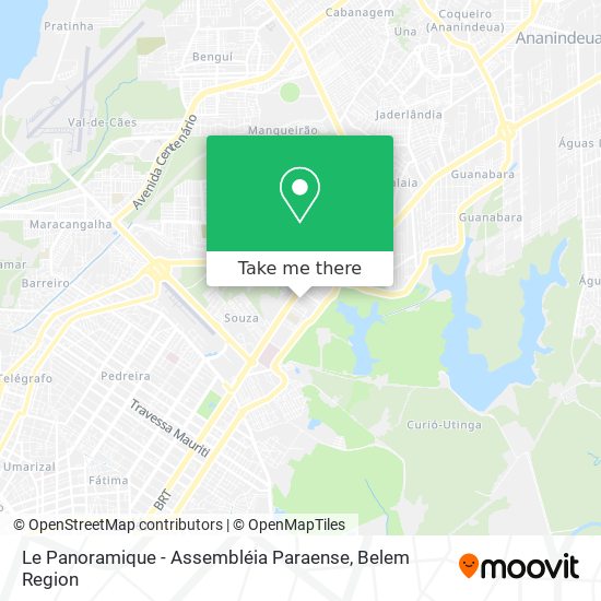 Le Panoramique - Assembléia Paraense map