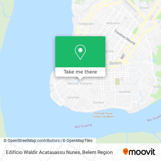 Edifício Waldir Acatauassu Nunes map
