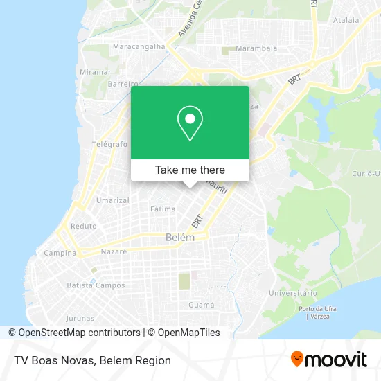 TV Boas Novas map