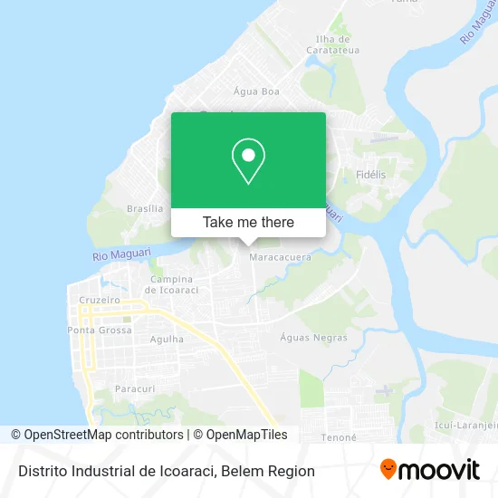 Distrito Industrial de Icoaraci map