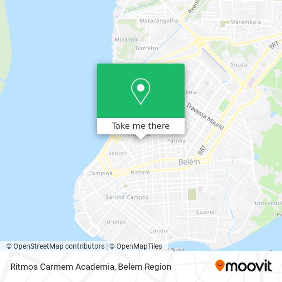 Ritmos Carmem Academia map