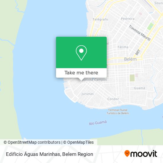 Edifício Águas Marinhas map