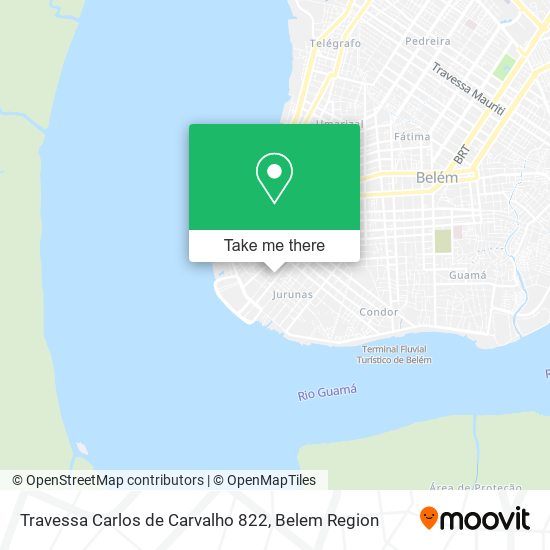 Travessa Carlos de Carvalho 822 map