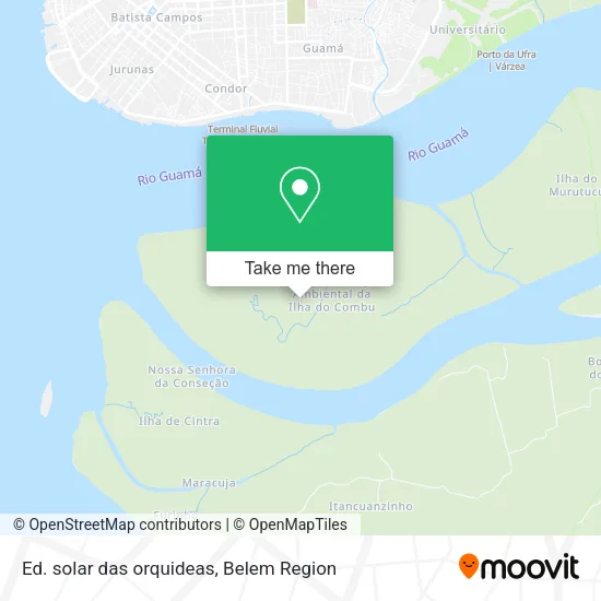 Ed. solar das orquideas map