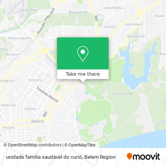 unidade familia saudável do curió map