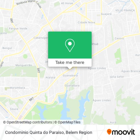 Condominio Quinta do Paraíso map