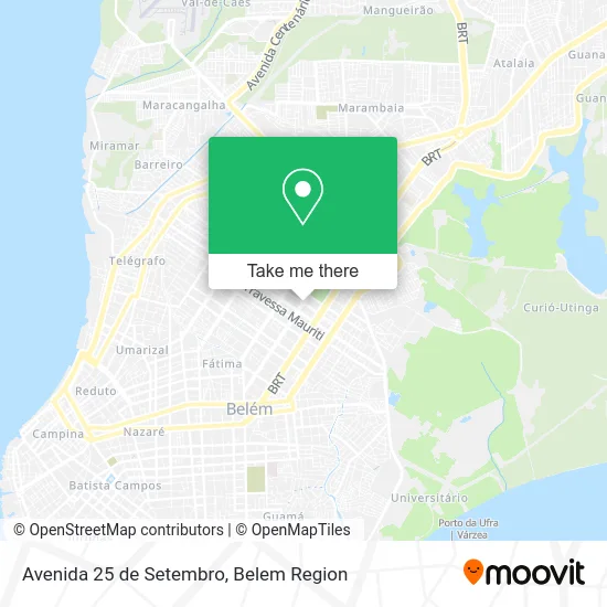 Avenida 25 de Setembro map