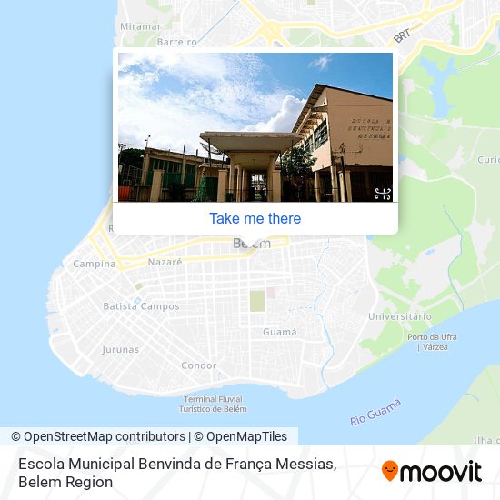 Escola Municipal Benvinda de França Messias map