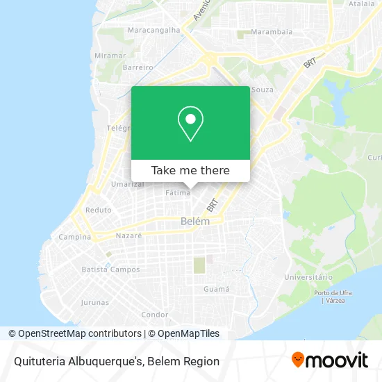 Quituteria Albuquerque's map