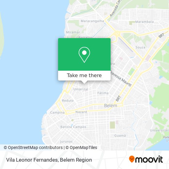 Mapa Vila Leonor Fernandes
