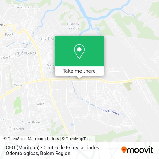 CEO (Marituba) - Centro de Especialidades Odontológicas map