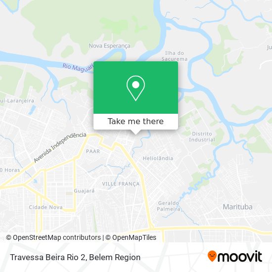 Travessa Beira Rio 2 map