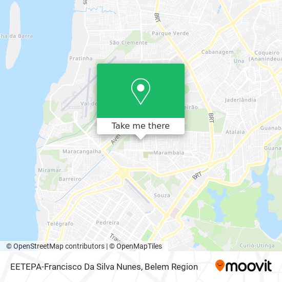 EETEPA-Francisco Da Silva Nunes map