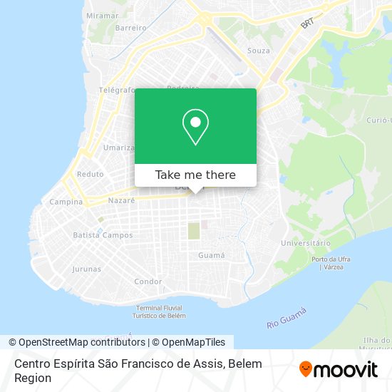 Centro Espírita São Francisco de Assis map