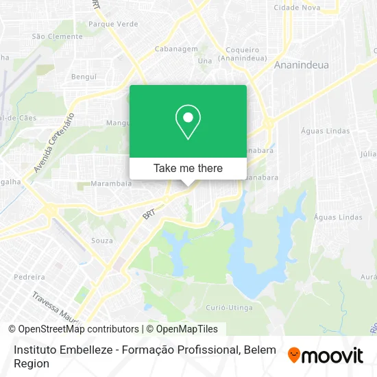 Instituto Embelleze - Formação Profissional map