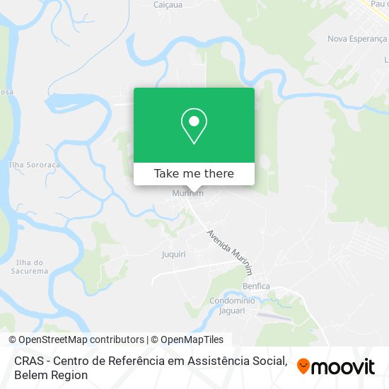 CRAS - Centro de Referência em Assistência Social map