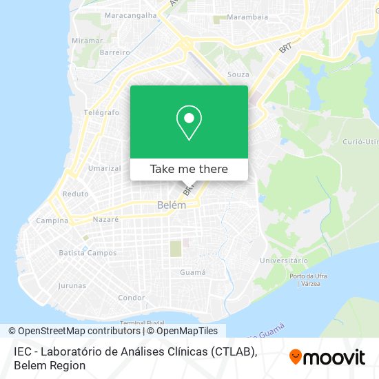 Mapa IEC - Laboratório de Análises Clínicas (CTLAB)