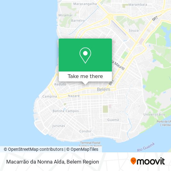 Macarrão da Nonna Alda map