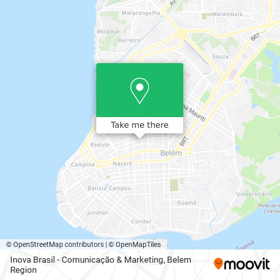 Inova Brasil - Comunicação & Marketing map