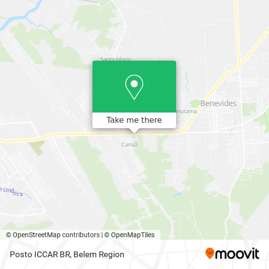 Posto ICCAR BR map
