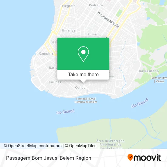 Passagem Bom Jesus map