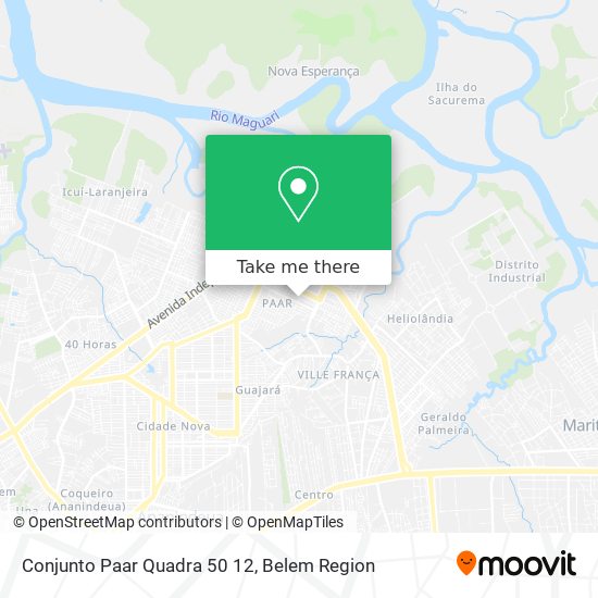 Conjunto Paar Quadra 50 12 map