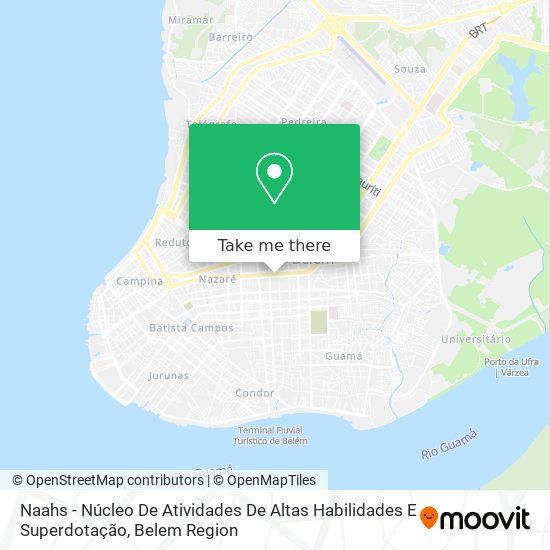 Naahs - Núcleo De Atividades De Altas Habilidades E Superdotação map