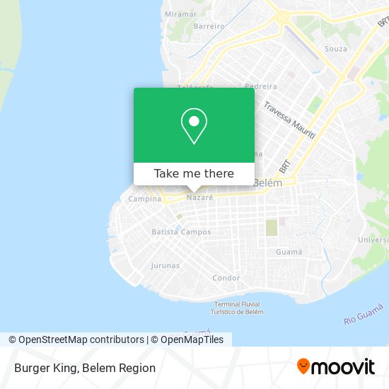 Burger King map