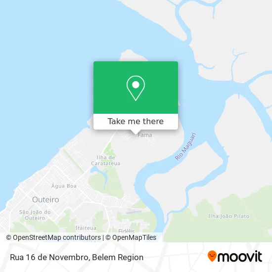 Rua 16 de Novembro map