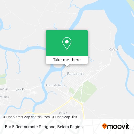 Bar E Restaurante Perigoso map