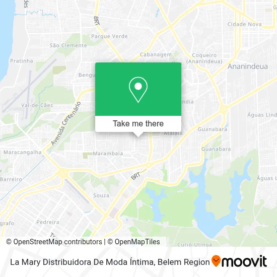 La Mary Distribuidora De Moda Íntima map