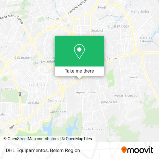 DHL Equipamentos map