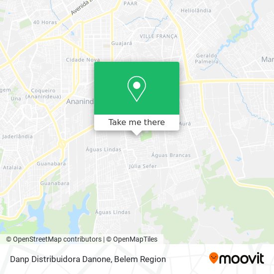 Danp Distribuidora Danone map