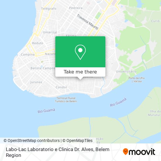 Labo-Lac Laboratorio e Clinica Dr. Alves map