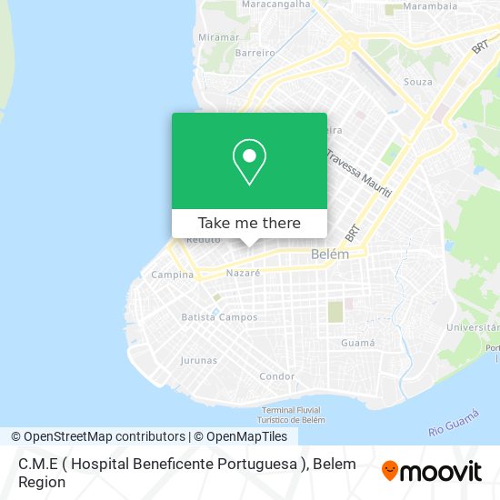 Mapa C.M.E ( Hospital Beneficente Portuguesa )