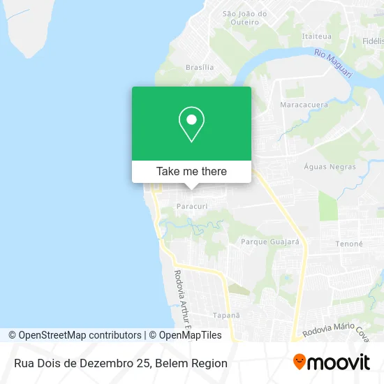 Rua Dois de Dezembro 25 map