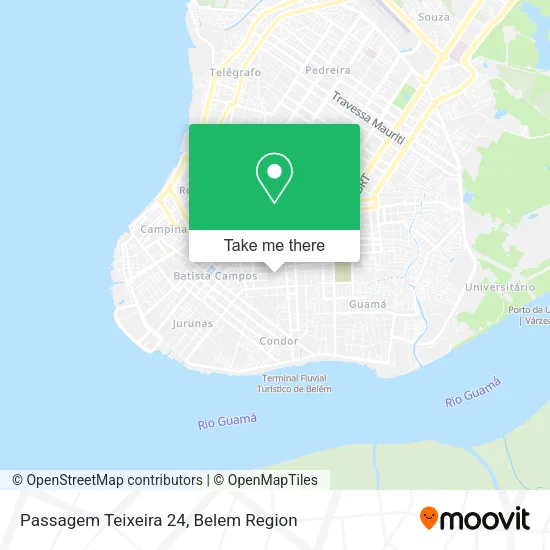 Passagem Teixeira 24 map