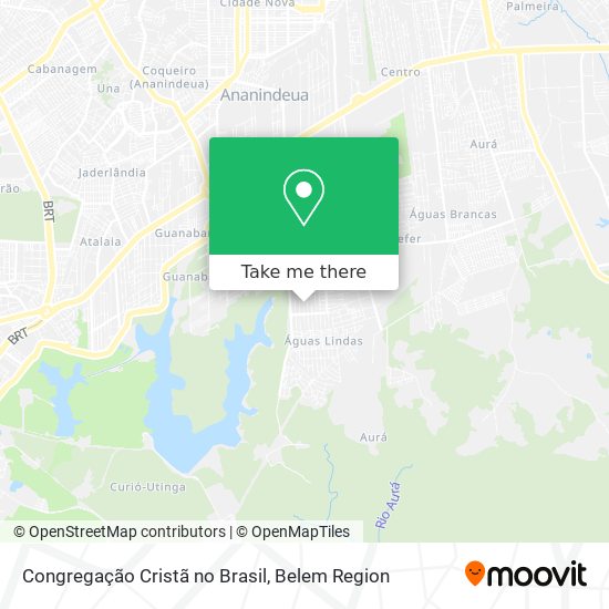 Congregação Cristã no Brasil map