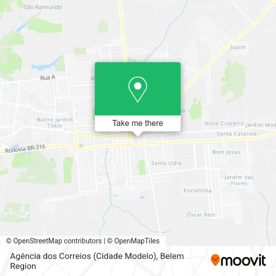 Agência dos Correios  (Cidade Modelo) map