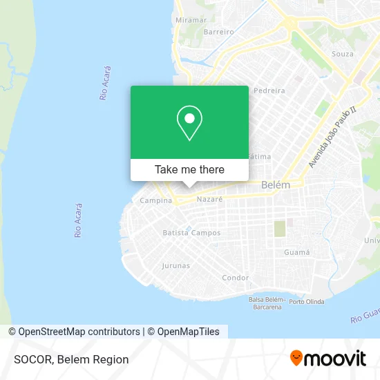 SOCOR map