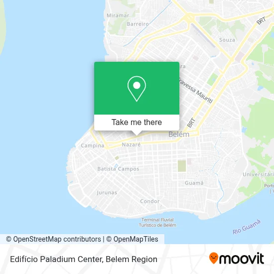 Edifício Paladium Center map