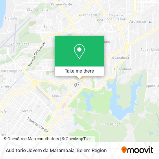 Auditório Jovem da Marambaia map