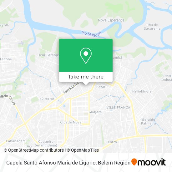 Capela Santo Afonso Maria de Ligório map