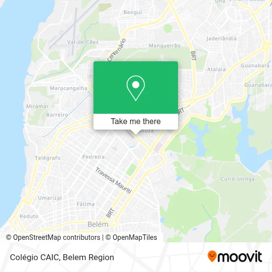 Colégio CAIC map