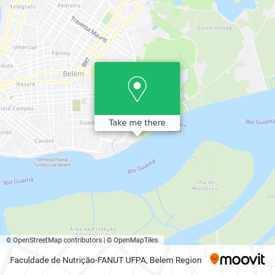 Faculdade de Nutrição-FANUT UFPA map